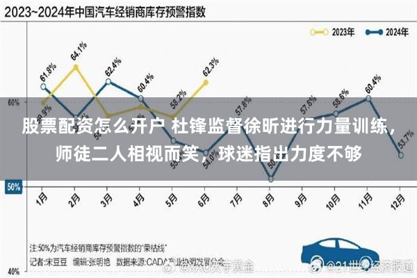 股票配资怎么开户 杜锋监督徐昕进行力量训练，师徒二人相视而笑，球迷指出力度不够